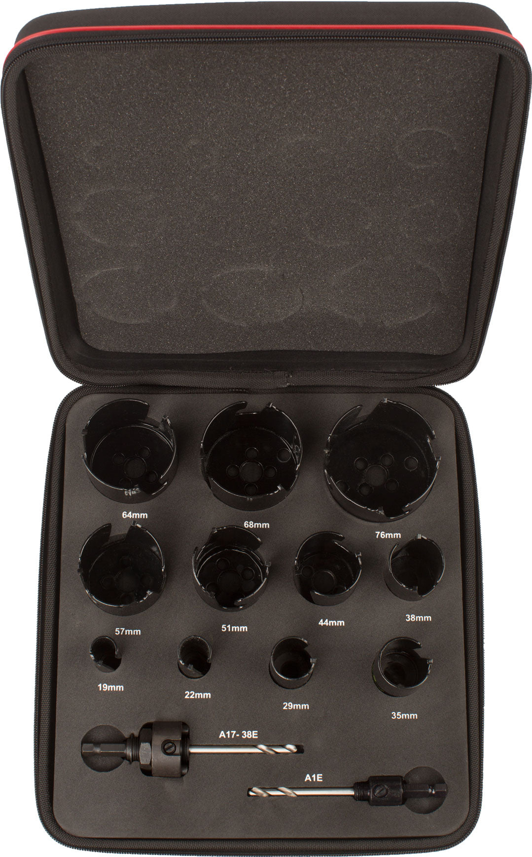 Starrett General Purpose 11pc TCT MPH Holesaw Kit KMP11021