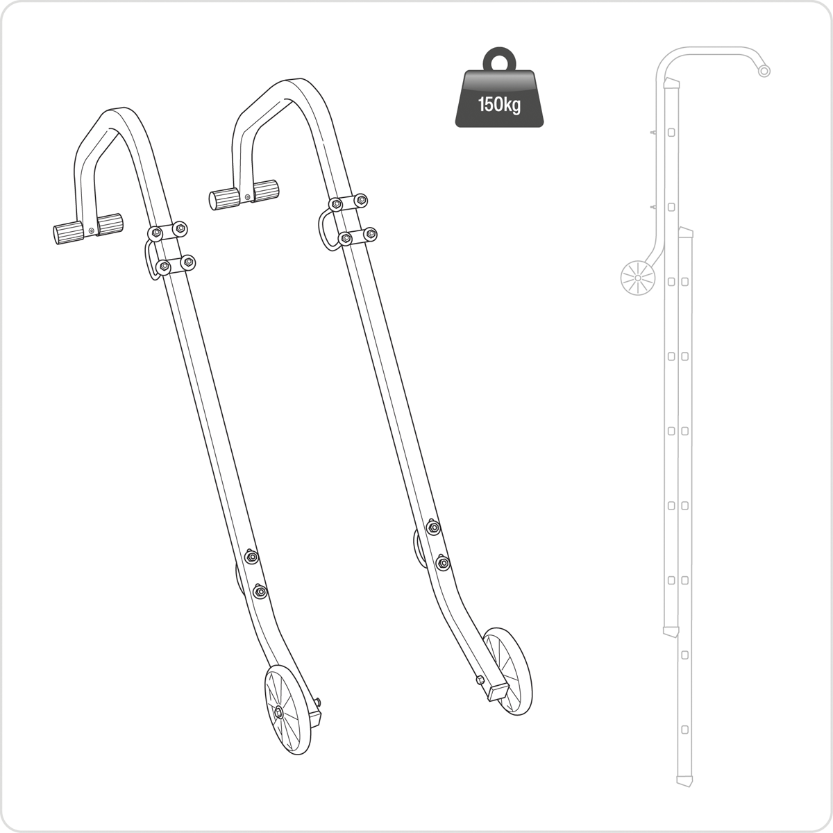 Sealey LAD003 Ladder Roof Hook