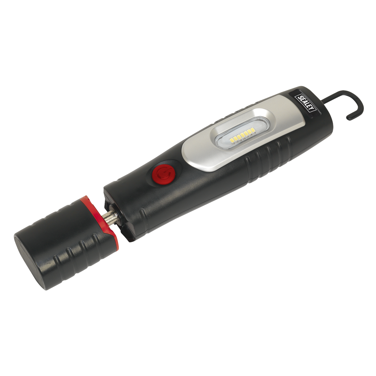 Sealey LED3602 Rechargeable 360 Inspection Light 4W & 3W SMD LED - Black