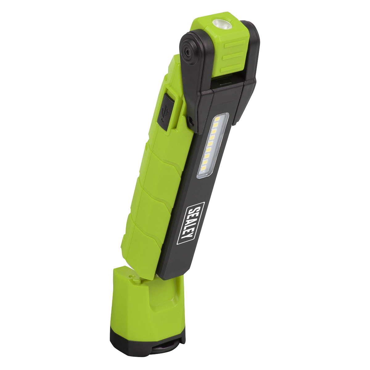 Sealey LED3605G Rechargeable 360° Inspection Light 10W & 2 x 4W SMD LED - Green