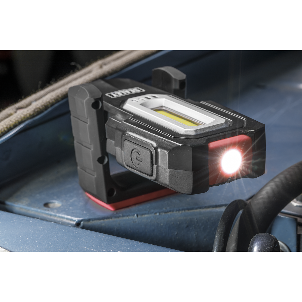 Sealey LEDWCBCOMBO1 Inspection Light 3W & 1W COB LED & Single Wireless Charging Base