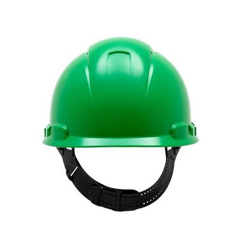 3M PELTOR H700 Series Safety Helmet, Pinlock, Ventilated, Green, H-700C-GP