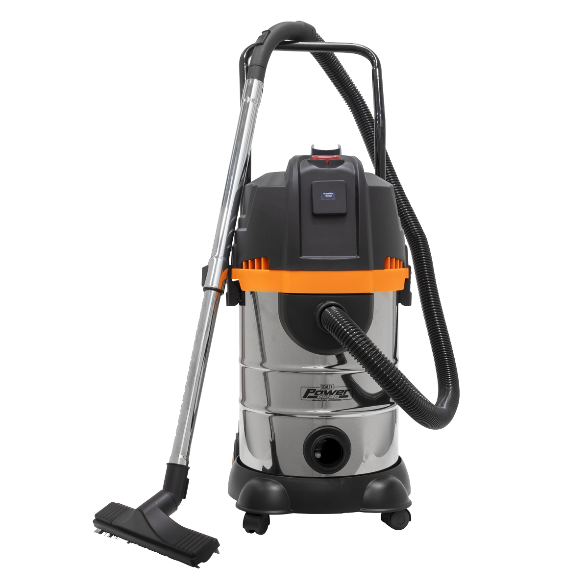 Sealey PC300BL 30L Industrial Cyclone Vacuum Cleaner Wet & Dry 1200W/230V