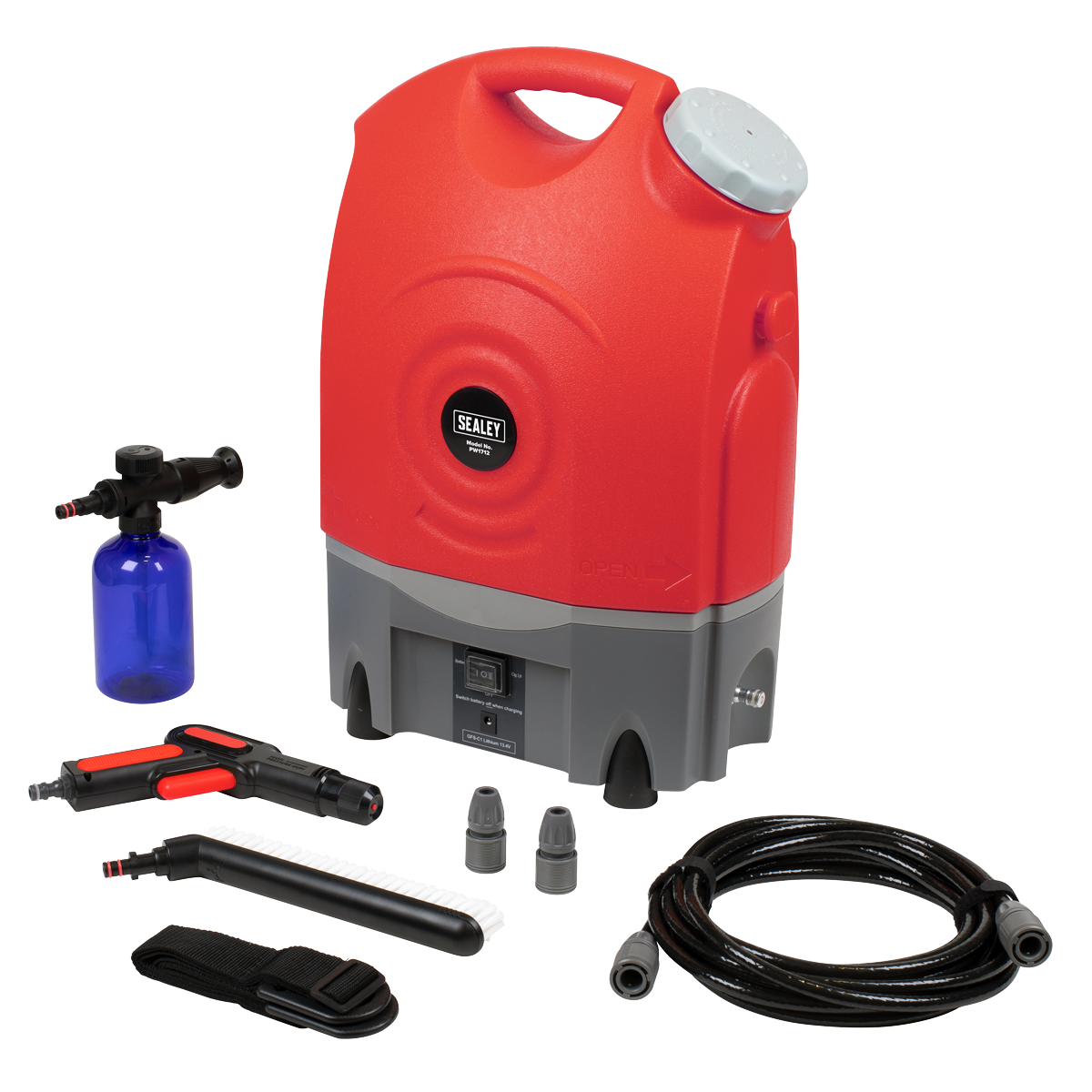 Sealey PW1712 Rechargeable Pressure Washer 12V