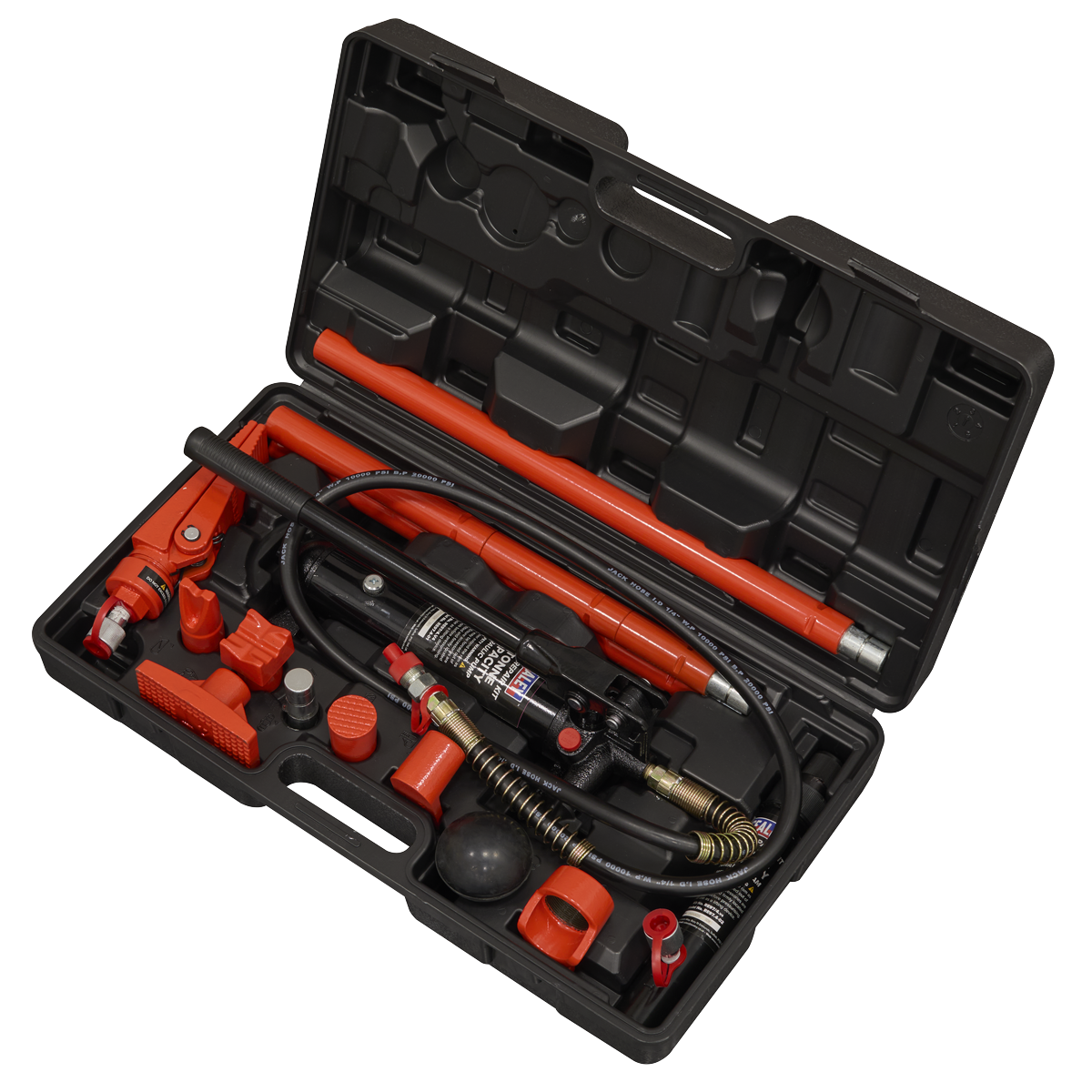 Sealey RE97/4 Hydraulic Body Repair Kit 4tonne Snap Type