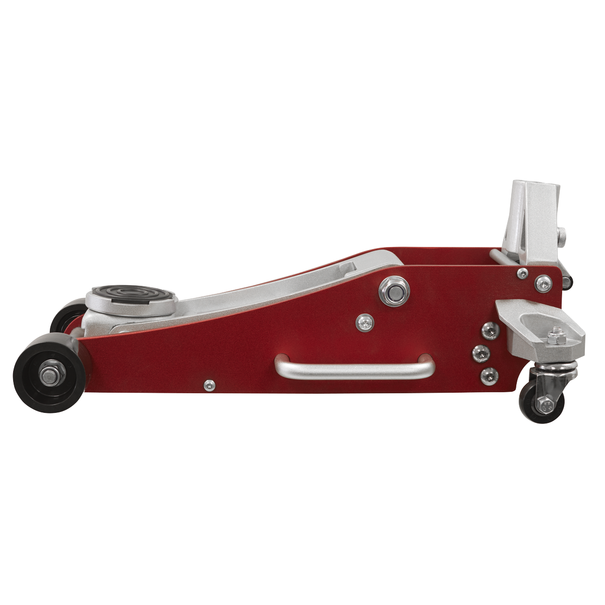 Sealey RJA1550 Premier Low Profile Aluminium Trolley Jack with Rocket Lift 1.5 Tonne