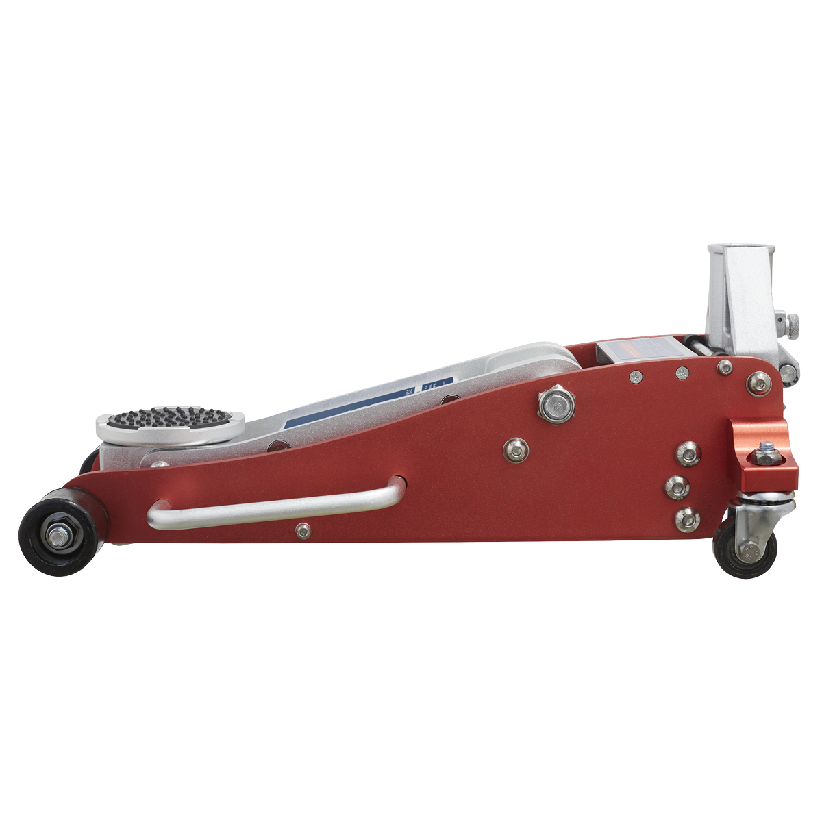 Sealey RJA1550 Premier Low Profile Aluminium Trolley Jack with Rocket Lift 1.5 Tonne