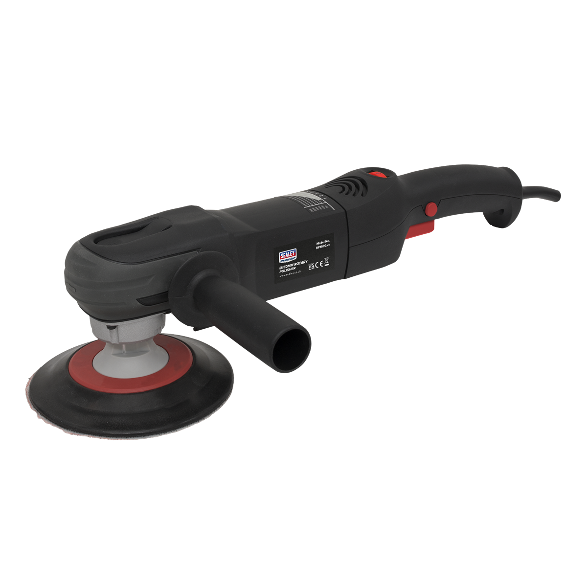 Sealey RP1500 Premier 150mm Variable Speed Rotary Polisher 1050W/230V