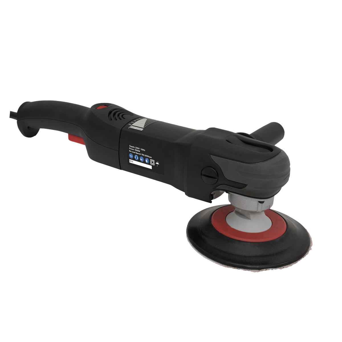 Sealey RP1500 Premier 150mm Variable Speed Rotary Polisher 1050W/230V