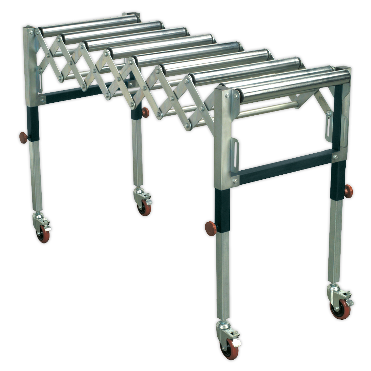 Sealey RS911F Adjustable Roller Stand 450-1300mm 130kg Capacity