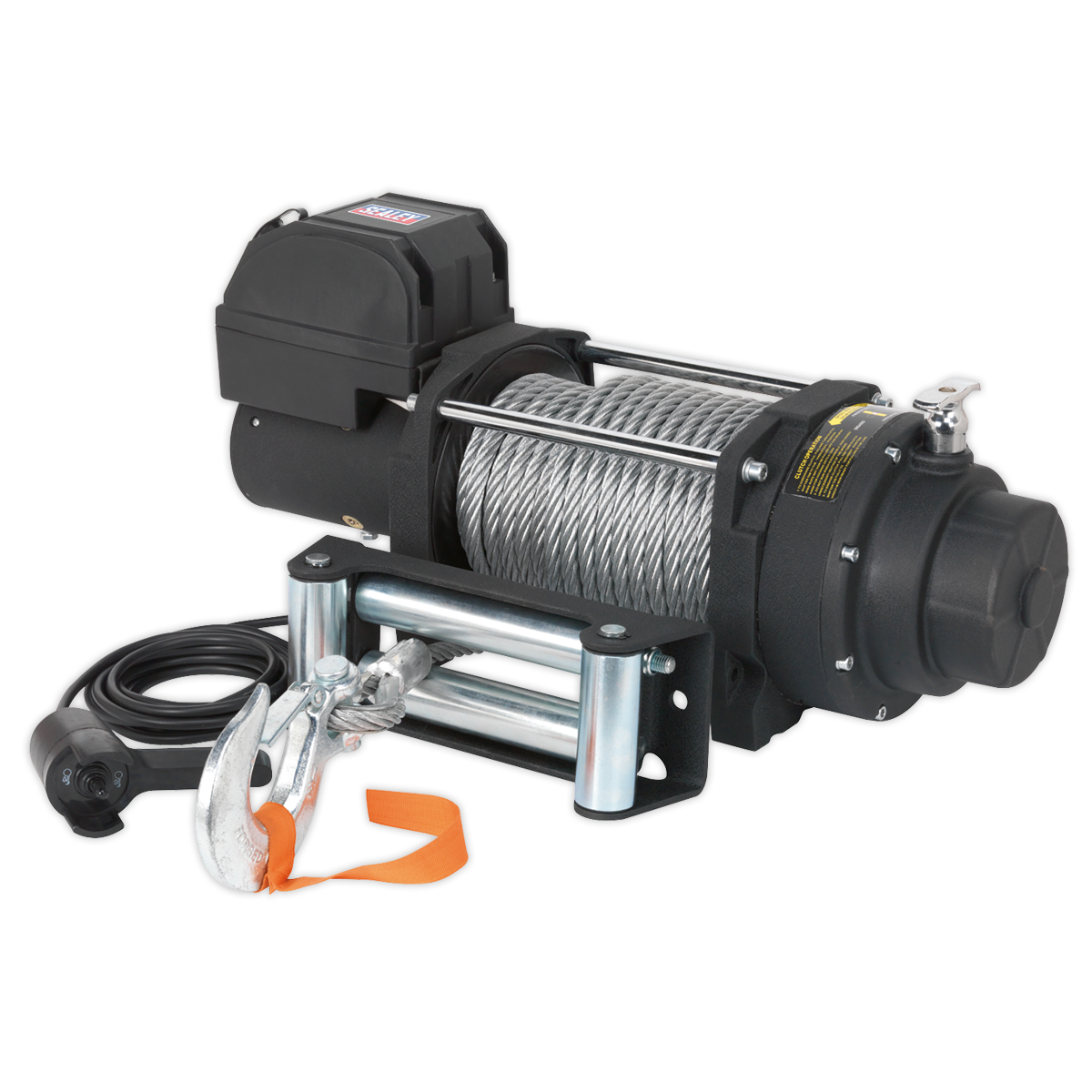 Sealey RW8180 Recovery Winch 8180kg (18000lb)Line Pull 12V Industrial