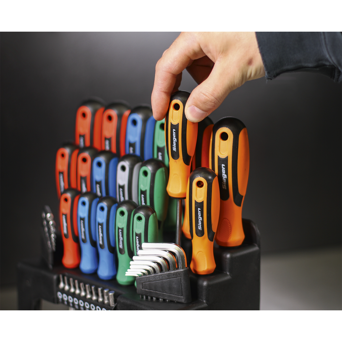 Sealey S01090 Screwdriver, Hex Key & Bit Set 44pc