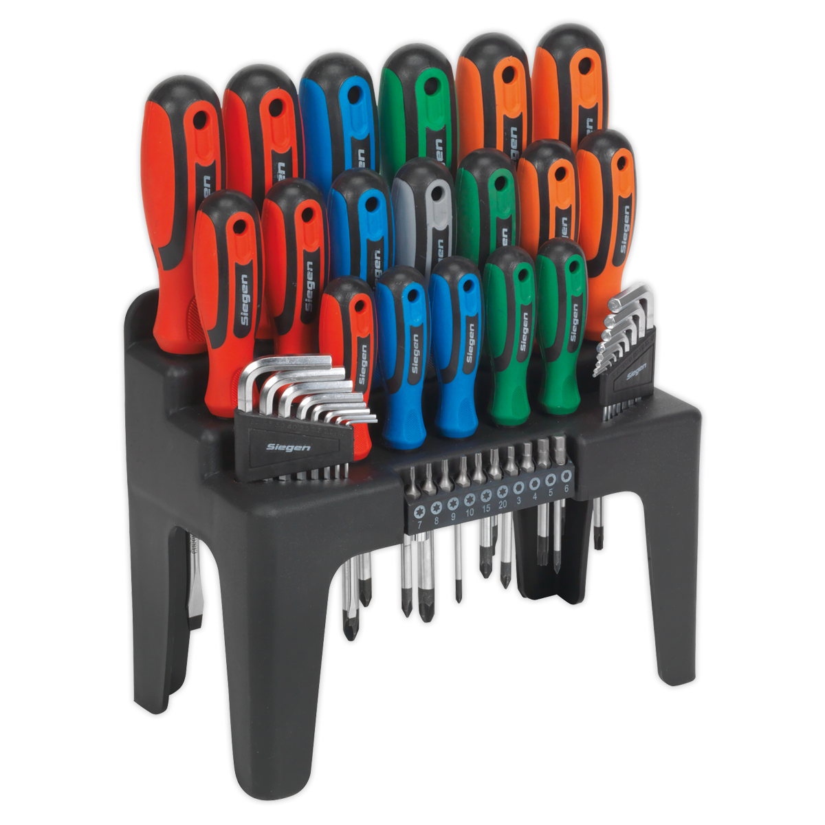 Sealey S01090 Screwdriver, Hex Key & Bit Set 44pc