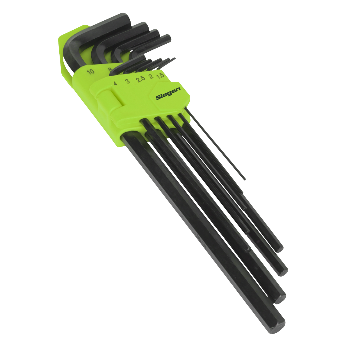 Sealey S01092 Hex Key Set 9pc Extra-Long Metric