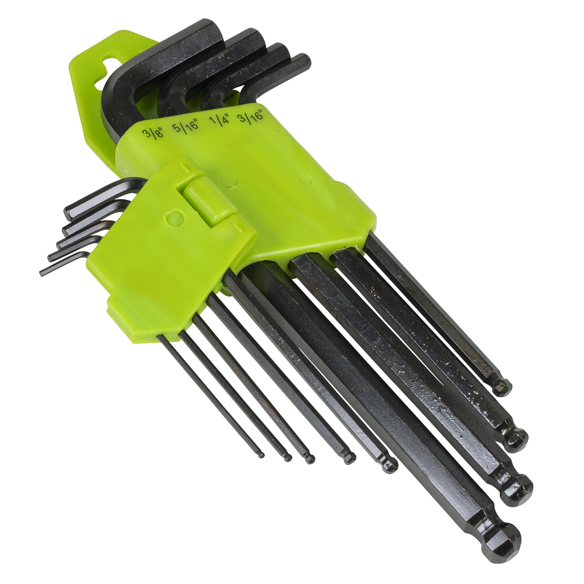 Sealey S01098 Siegen Imperial Long Ball-End Hex Key Set 9pc