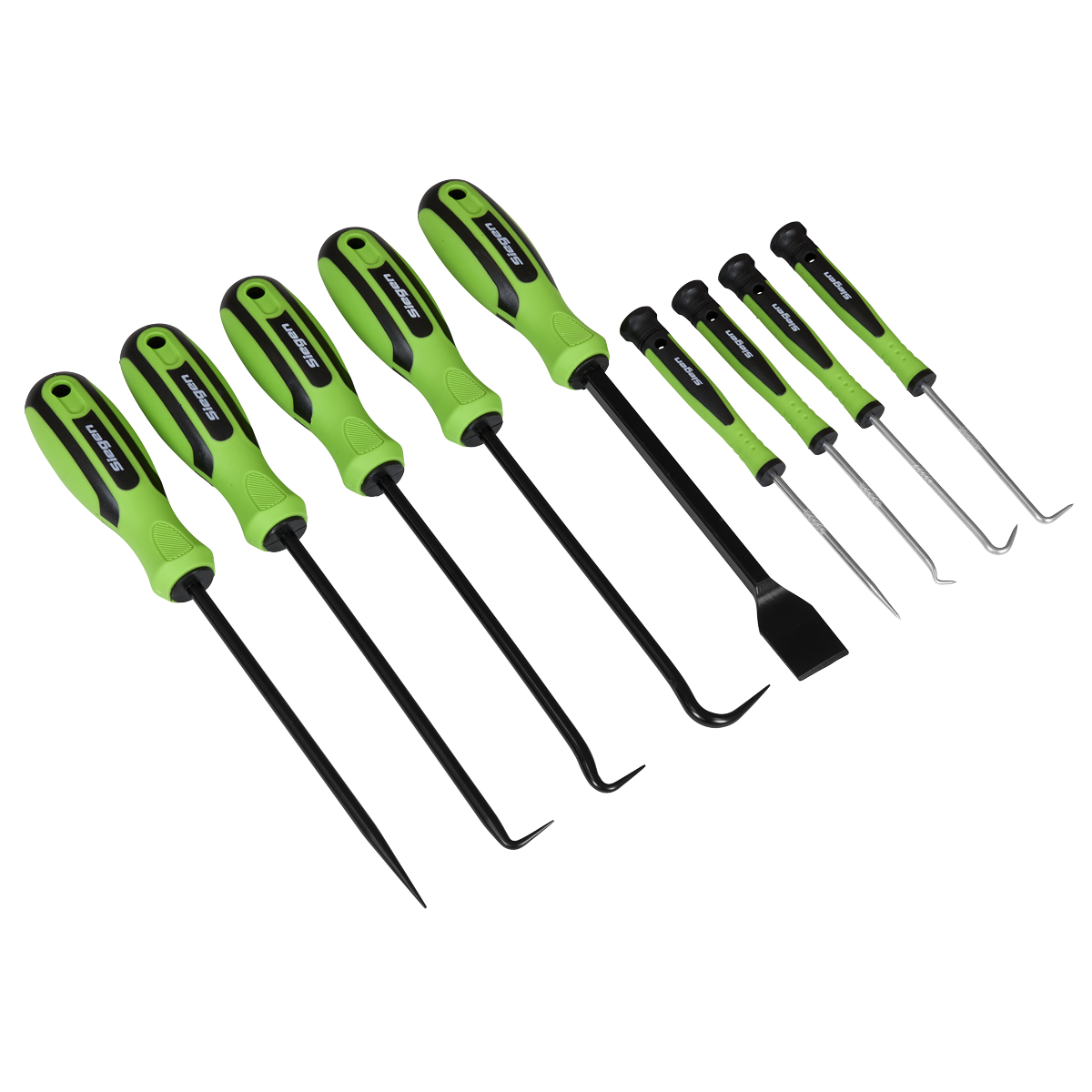 Sealey S01103 Siegen Scraper & Hook Set 9pc