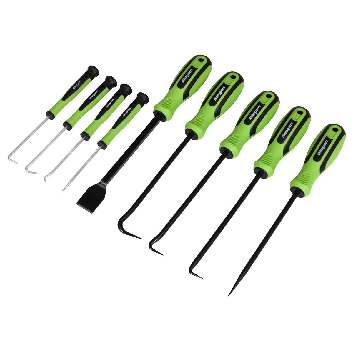 Sealey S01103 Siegen Scraper & Hook Set 9pc