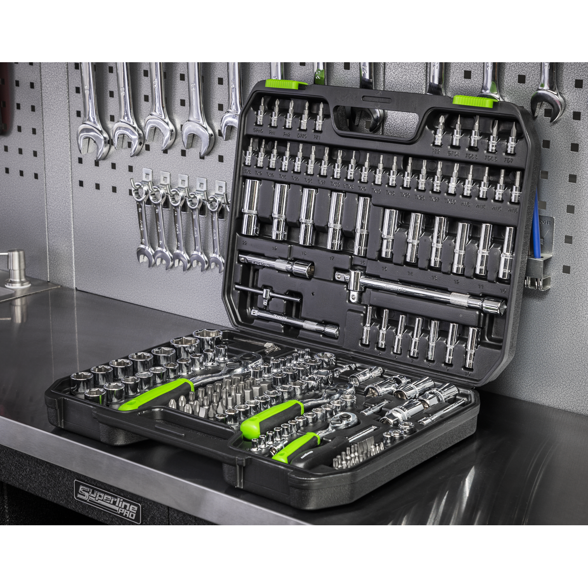 Sealey S01211 Socket Set 171pc 1/4