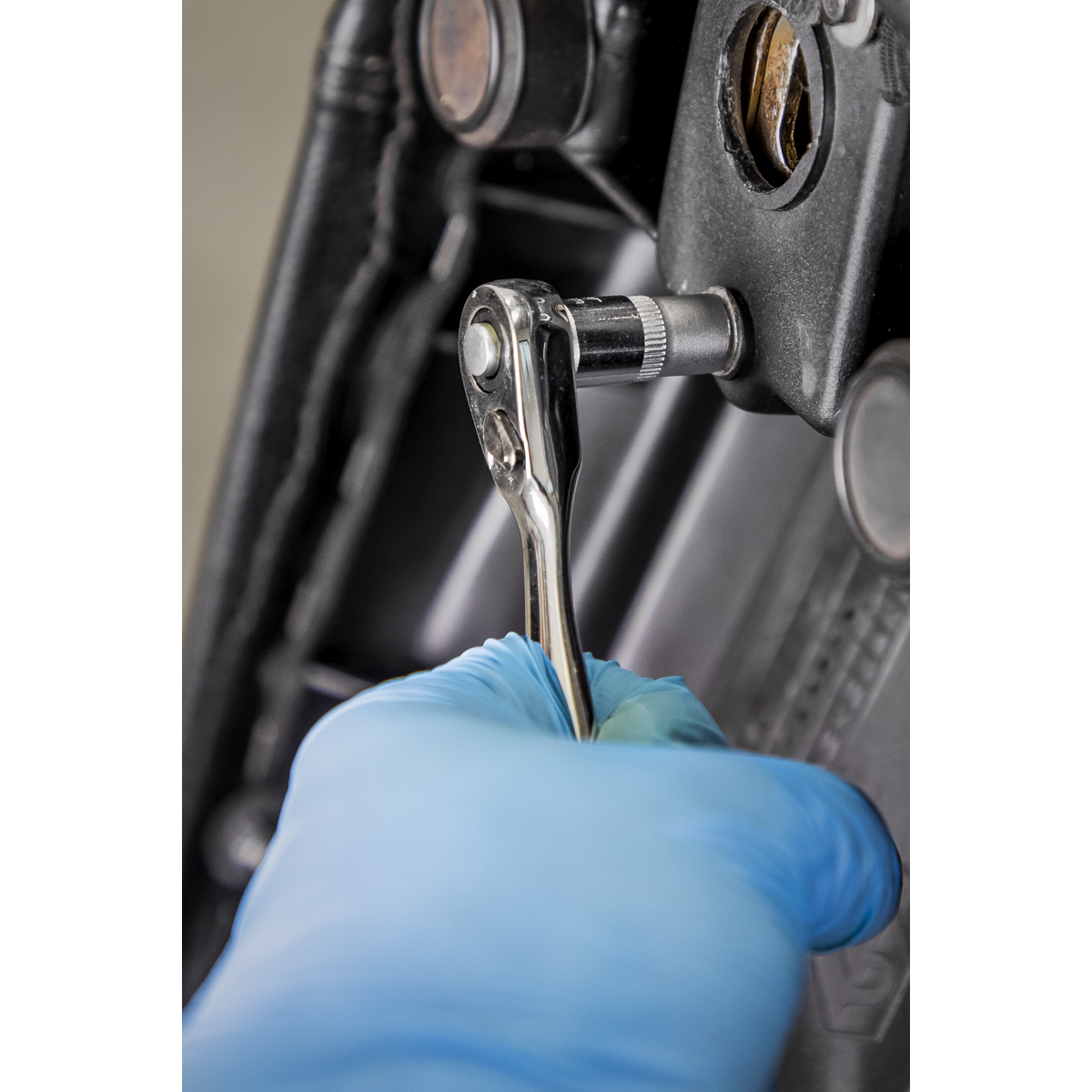 Sealey S01250 Siegen Micro Ratchet Wrench & Bit Driver Set 2pc