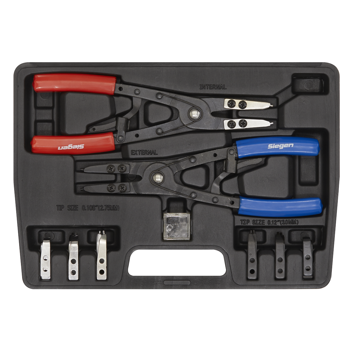Sealey S0553 Circlip Pliers Set Internal/External 265mm