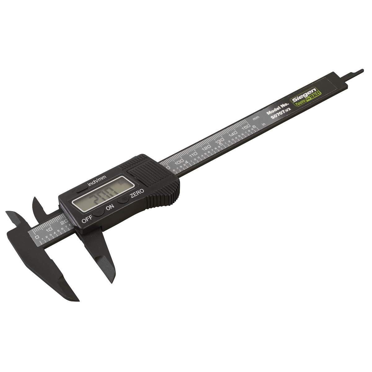 Sealey S0707 Digital Electronic Vernier Caliper 0-150mm(0-6")