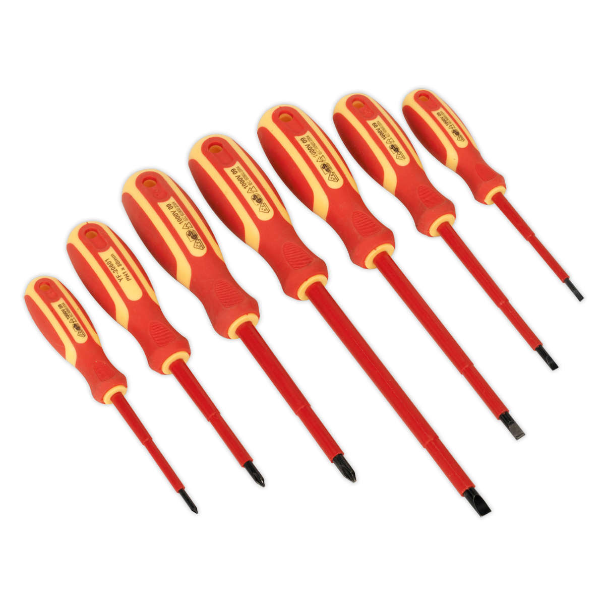 Sealey S0756 Screwdriver Set 7pc Electrician's VDE Approved