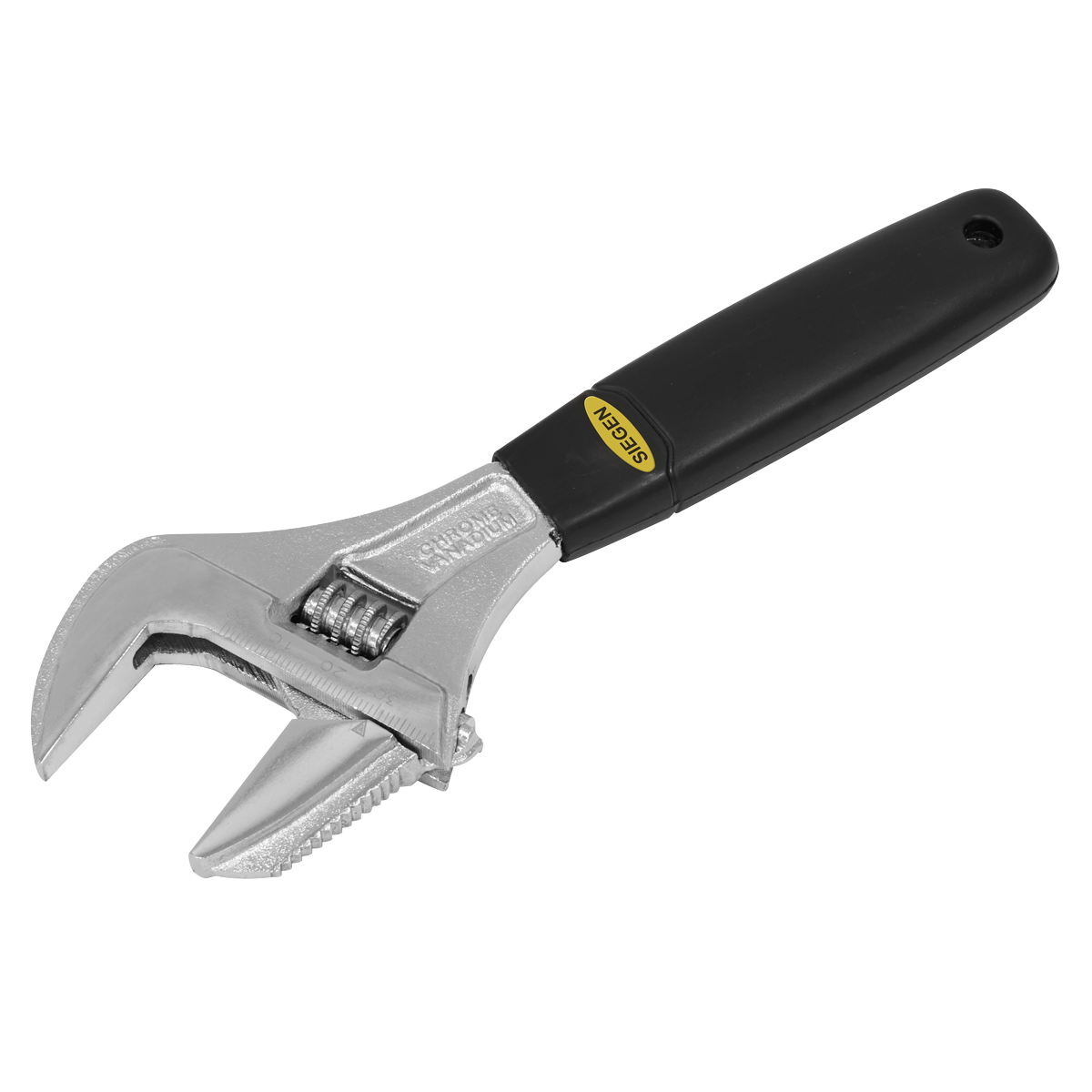 Sealey S0854 Adjustable Wrench with Extra-Wide Jaw Capacity 200mm