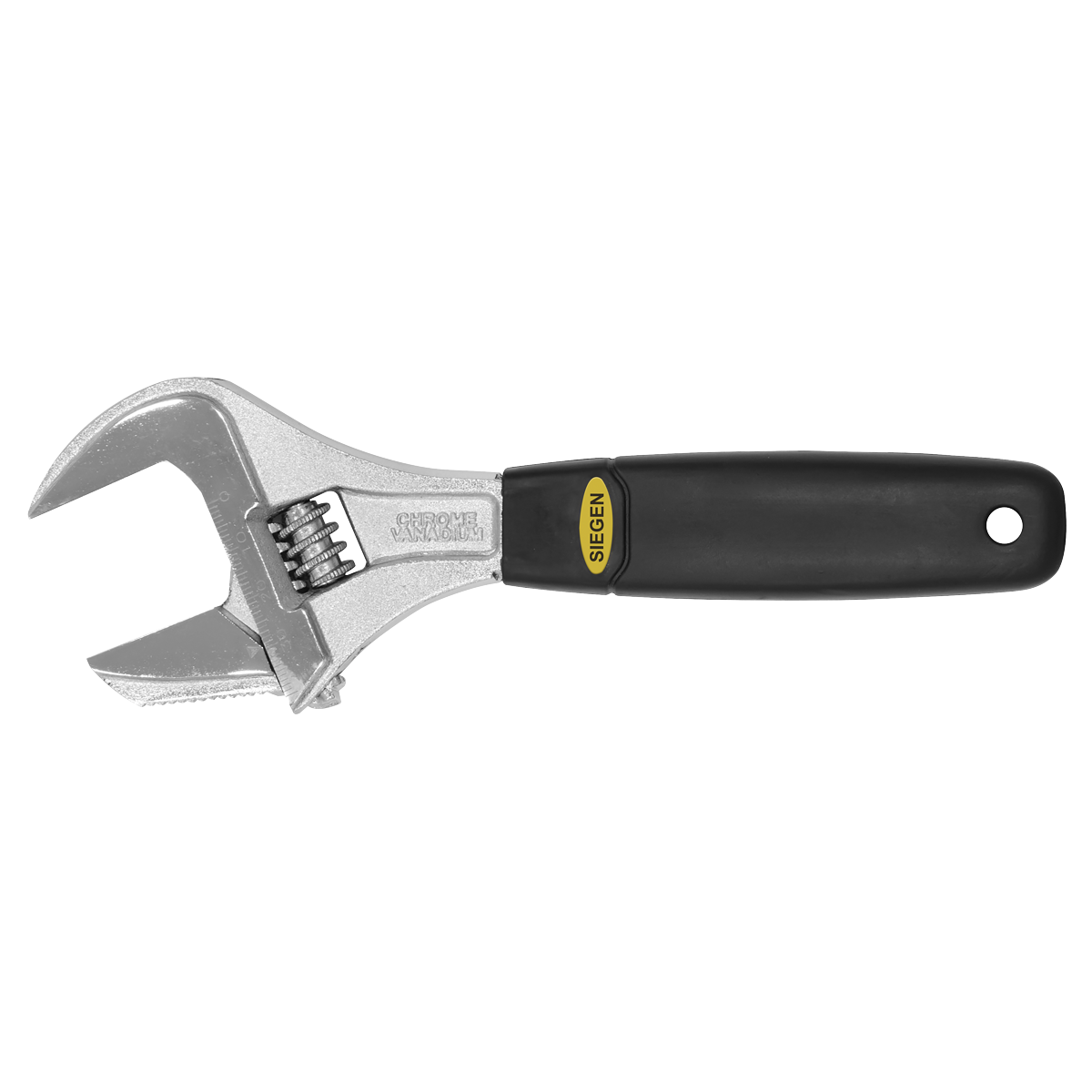 Sealey S0854 Adjustable Wrench with Extra-Wide Jaw Capacity 200mm