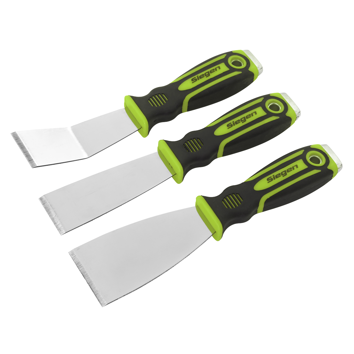 Sealey S0856 Siegen Scraper Set with Hammer Cap 3pc