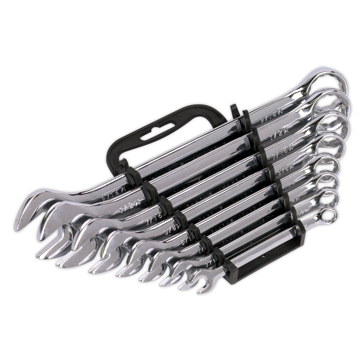 Sealey S0870 Combination Spanner Set 8pc Whitworth