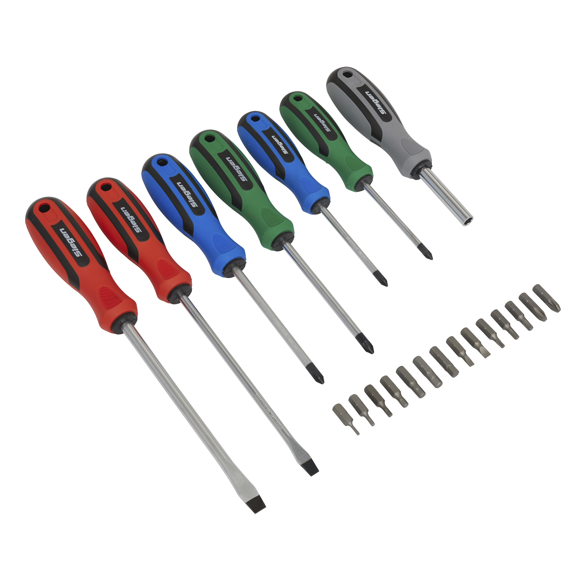 Sealey S0923 Screwdriver Set 21pc with Storage Case