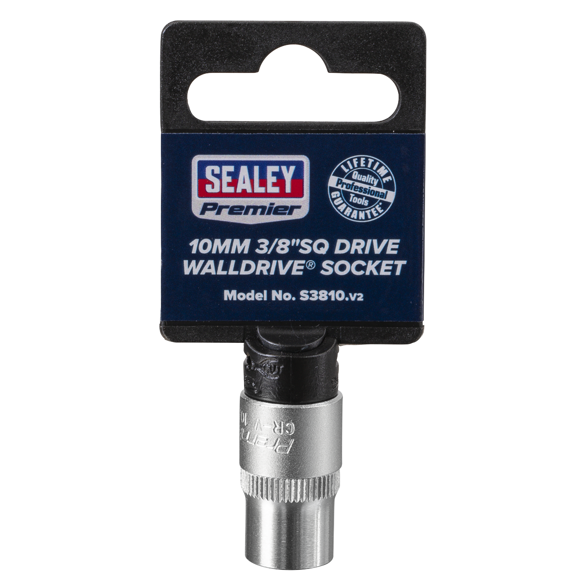 Sealey S3810 WallDrive® Socket 10mm 3/8"Sq Drive