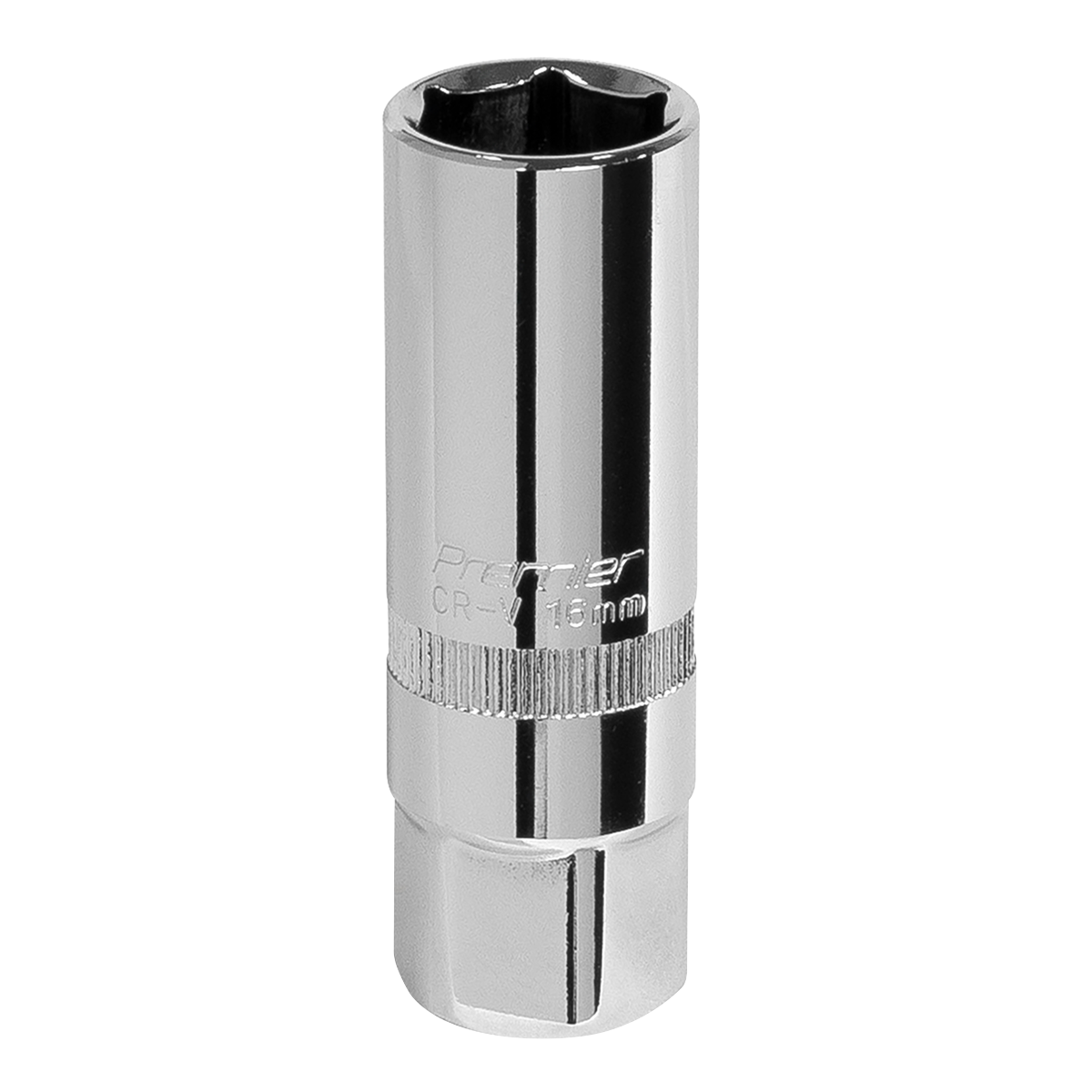 Sealey S38SP10 Spark Plug Socket 16mm 3/8"Sq Drive
