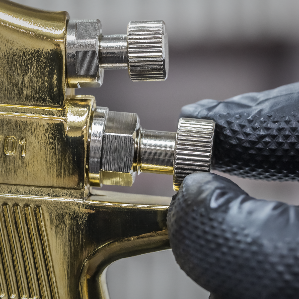 Sealey S701 Spray Gun Professional Suction Feed 1.8mm Set-Up