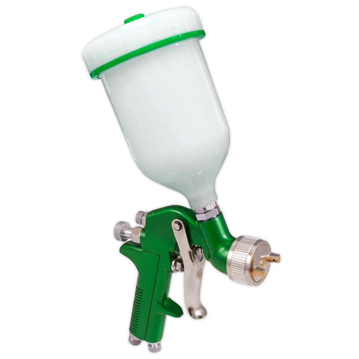Sealey S717G Gravity Feed Spray Gun 1.7mm Set-Up