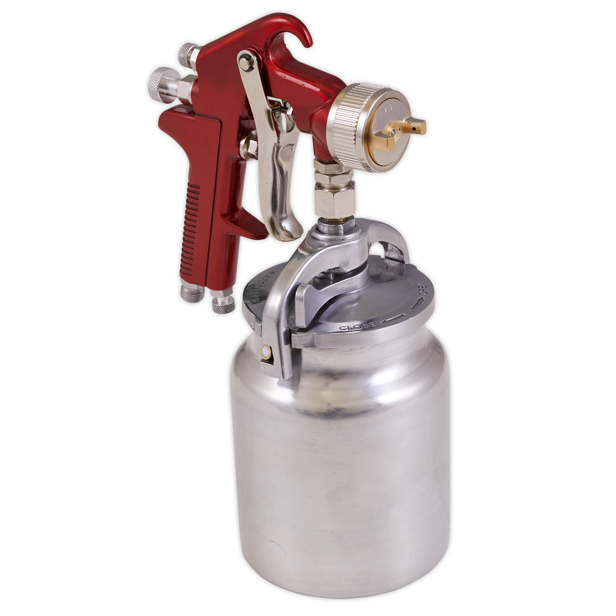 Sealey S720 Suction Feed Spray Gun 2mm Set-Up