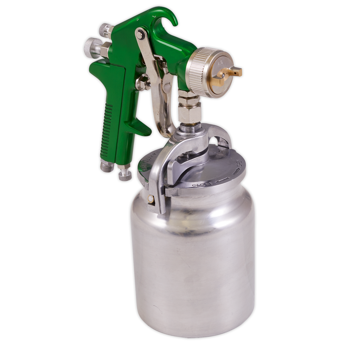 Sealey S725 Suction Feed Spray Gun 2.5mm Set-Up