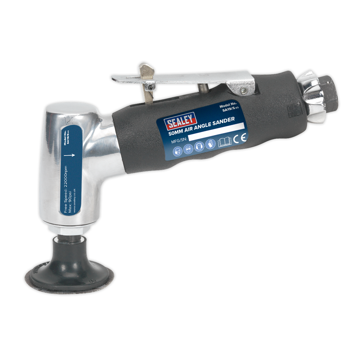 Sealey SA19/S Air Angle Sander 50mm