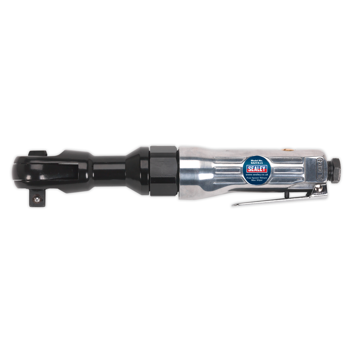 Sealey SA21/S Air Ratchet Wrench 1/2"Sq Drive