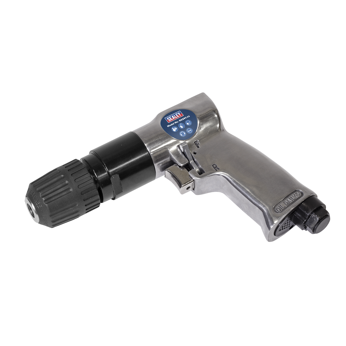Sealey SA241 Air Drill 10mm Reversible with Keyless Chuck