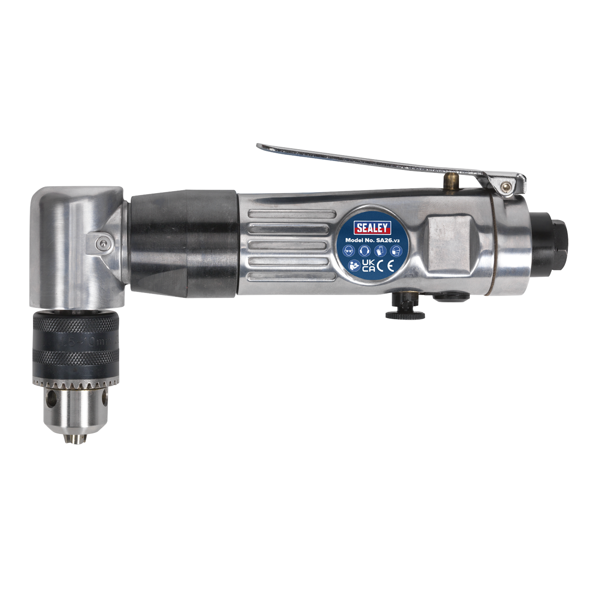 Sealey SA26 Air Angle Drill 10mm Reversible