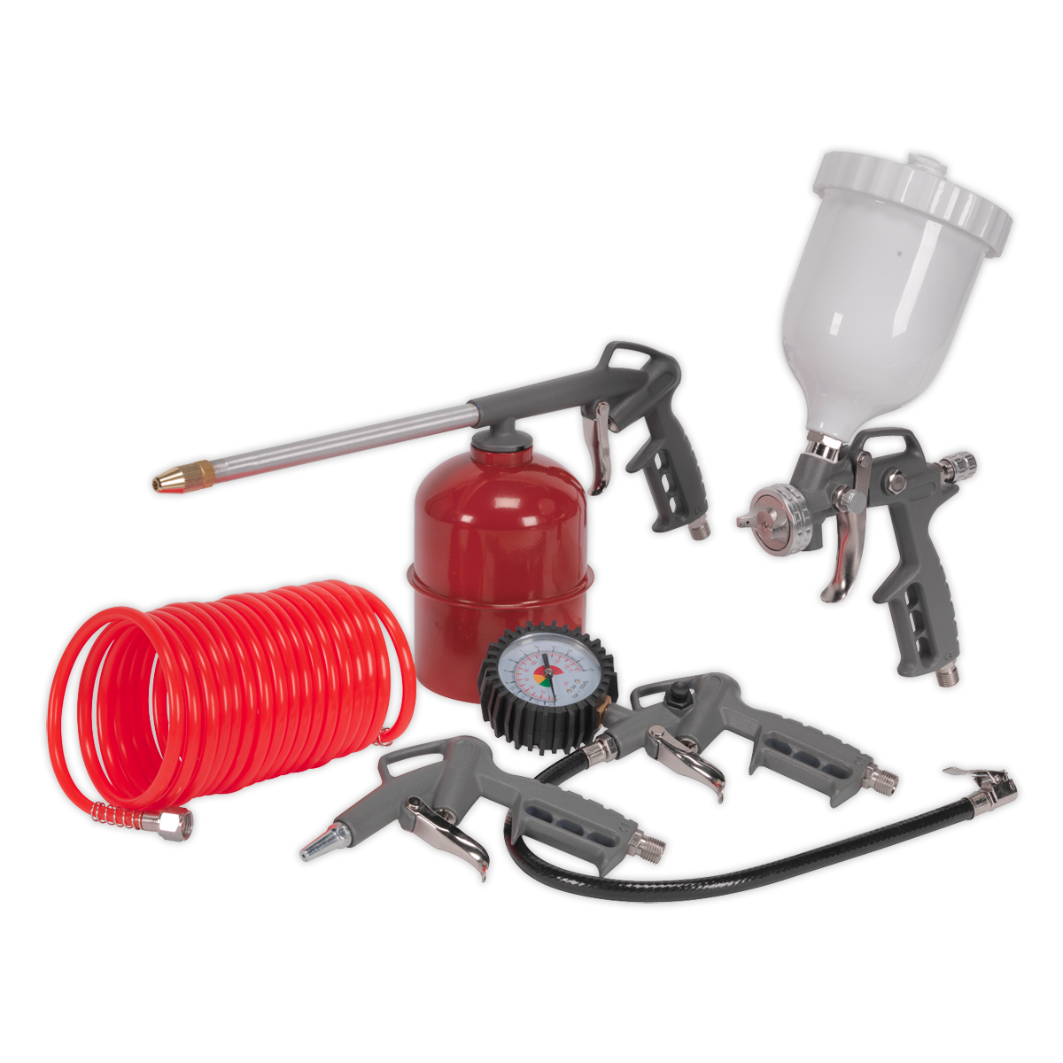 Sealey SA33G Air Accessory Kit 5pc