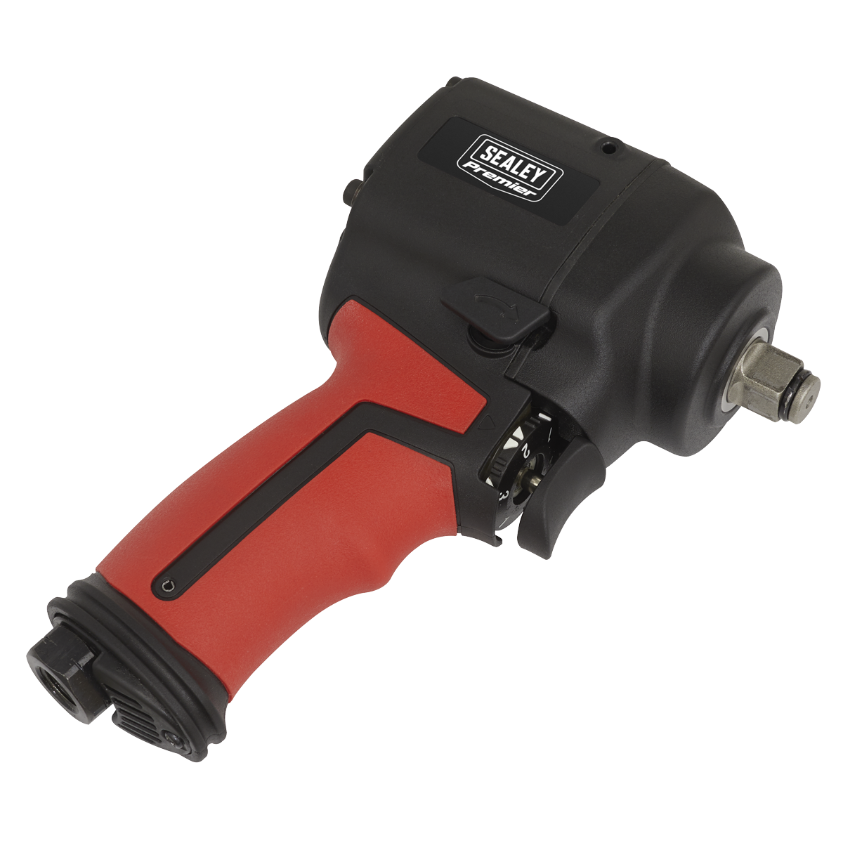 Sealey SA6002S Premier Twin Hammer Stubby Air Impact Wrench 1/2"Sq Drive
