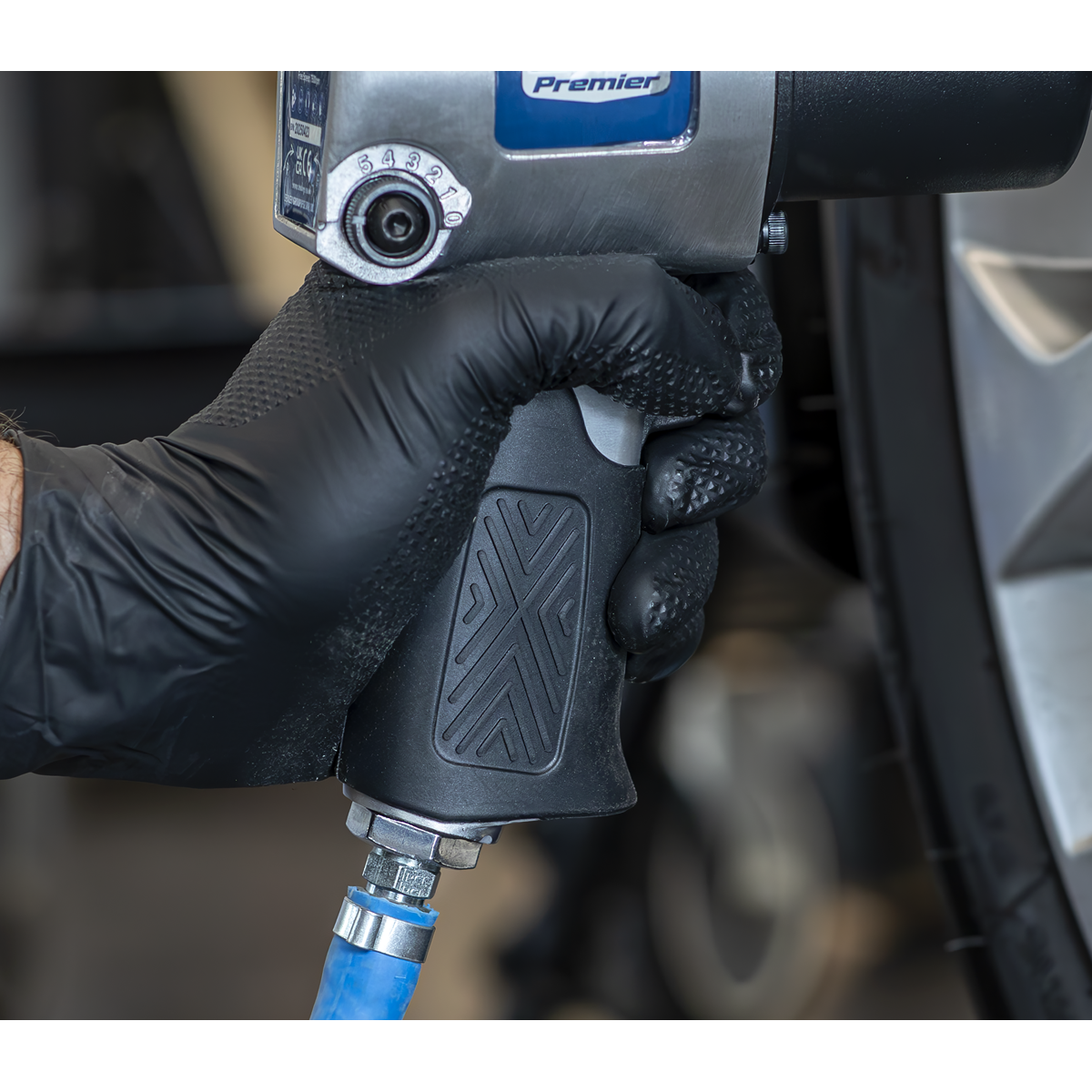Sealey SA602 Premier Twin Hammer Air Impact Wrench 1/2"Sq Drive