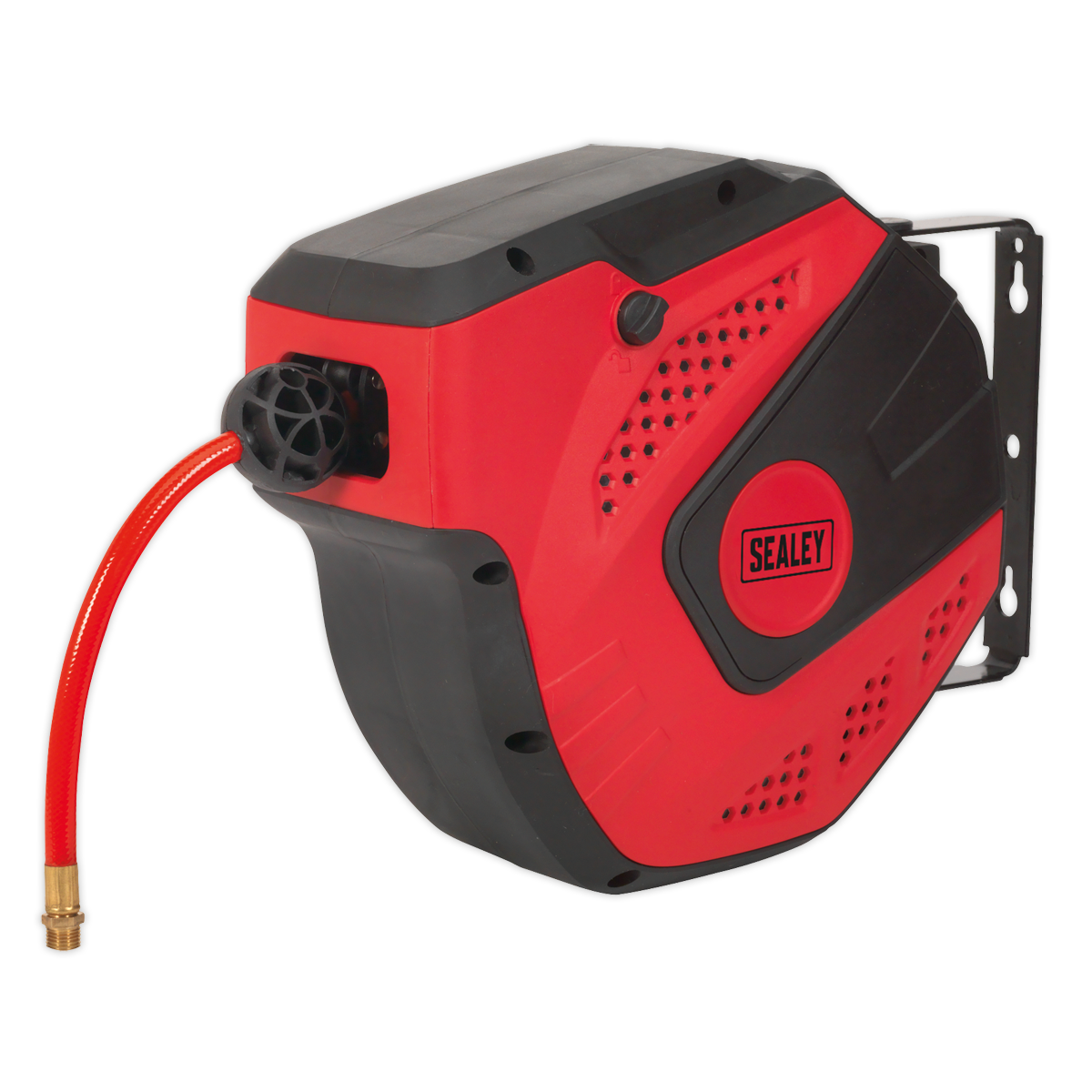Sealey SA821 Air Hose Reel Auto-Rewind Control 10m Ø8mm ID - PU Hose