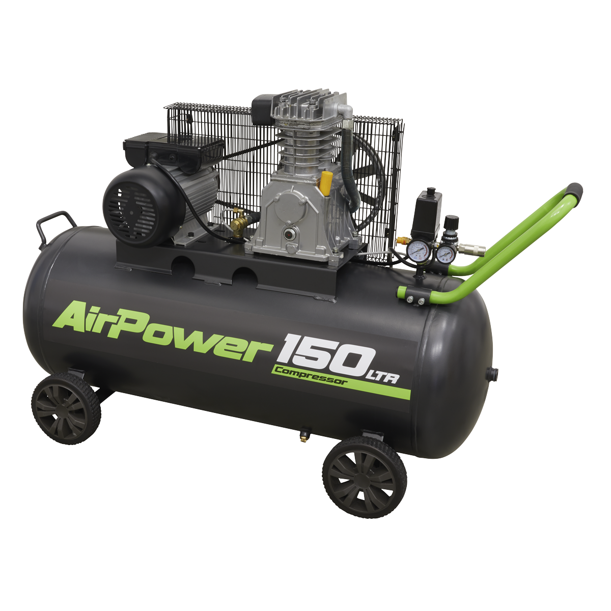Sealey SAC15030B Air Compressor 150L Belt Drive 3hp
