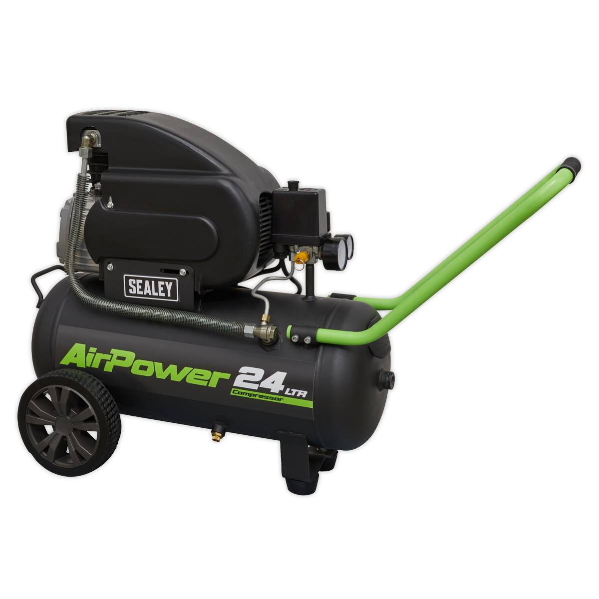 Sealey SAC2420E Air Compressor 24L Direct Drive 2hp