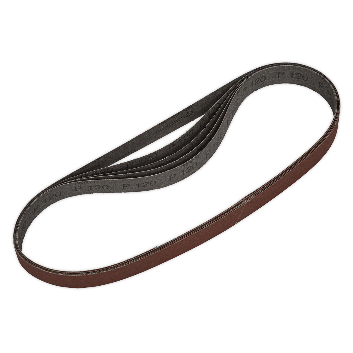 Sealey SB0019 Sanding Belt 25 x 762mm 120Grit Pack of 5