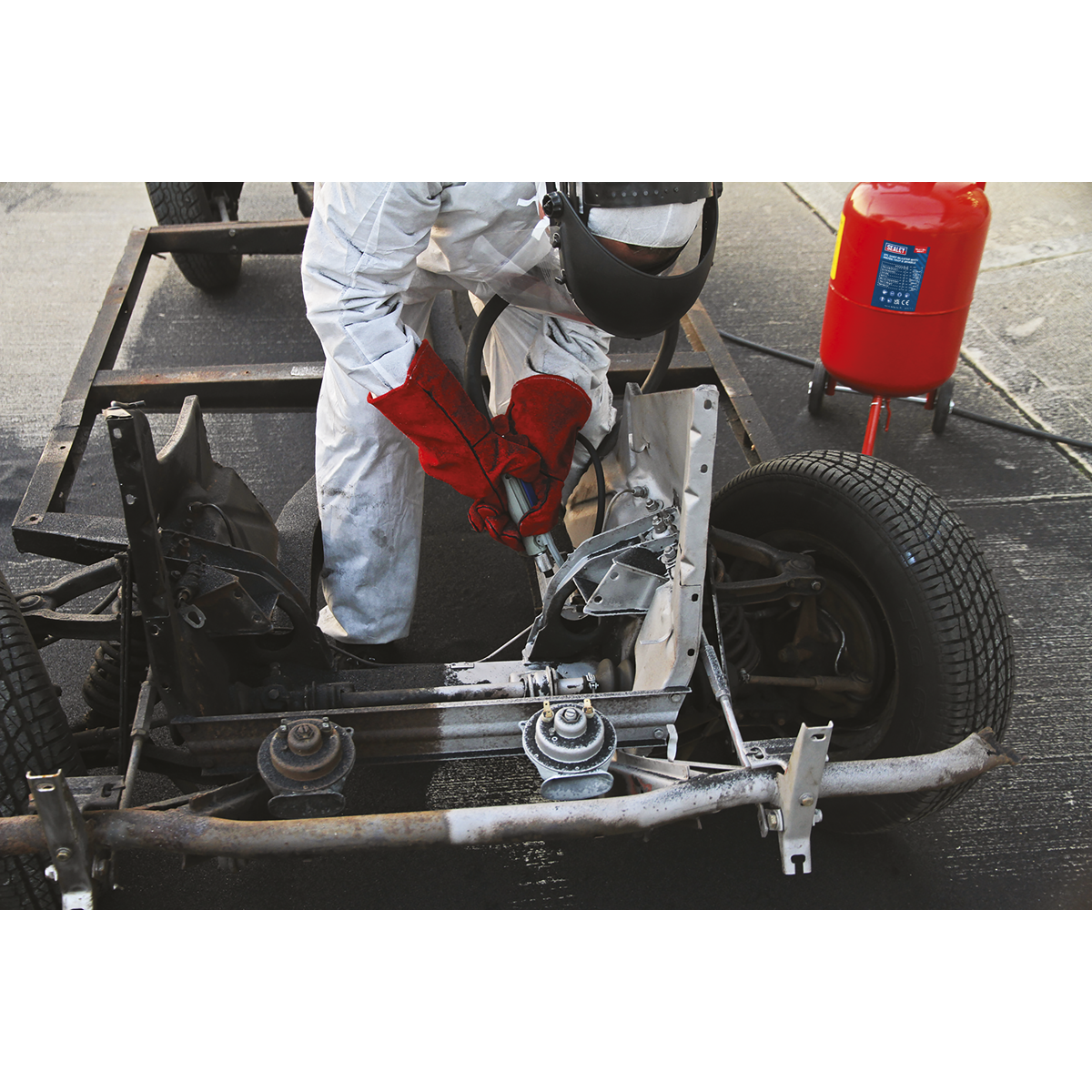 Sealey SBKITA Shot & Soda Blasting Kit