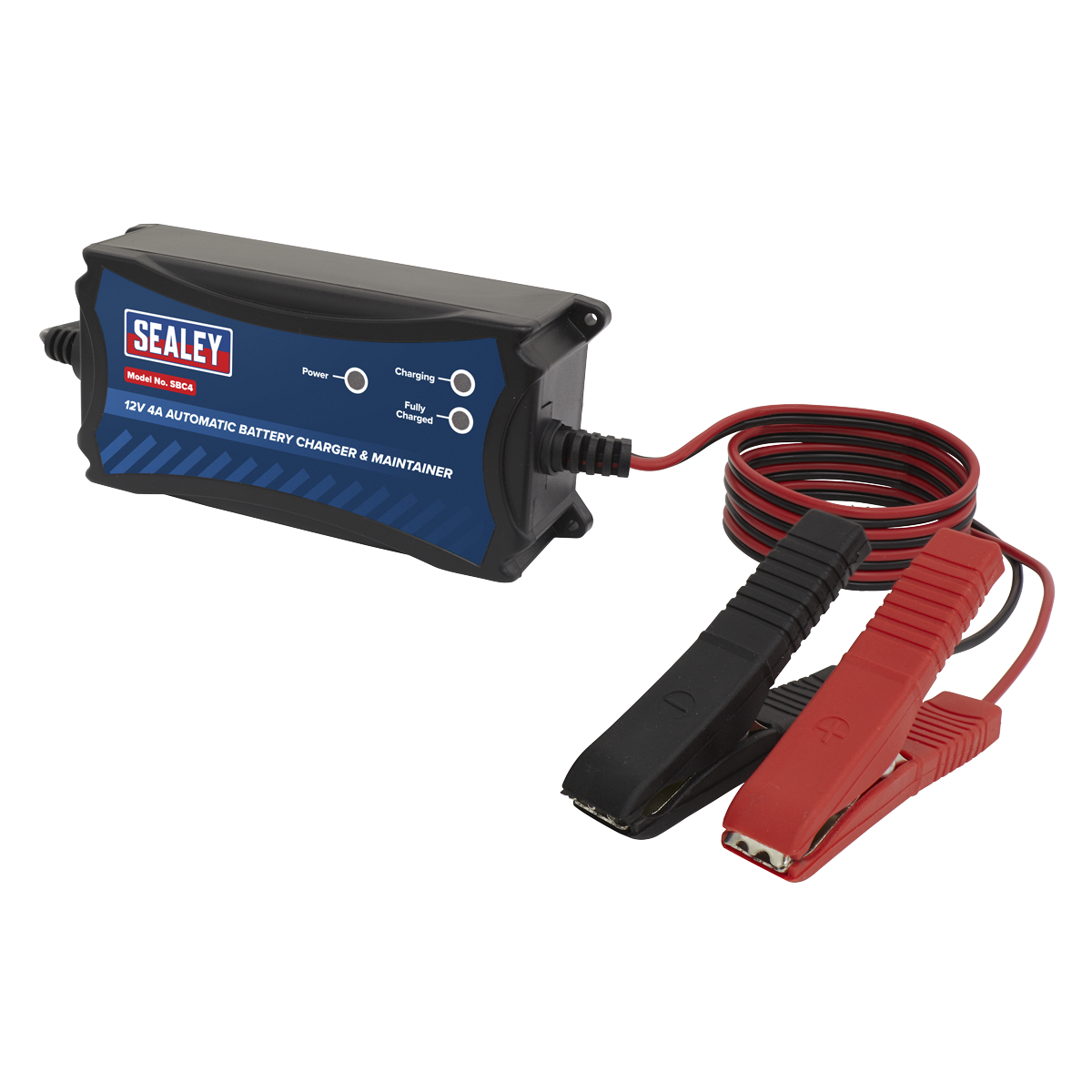 Sealey SBC4 Battery Charger 12V 4A Fully Automatic